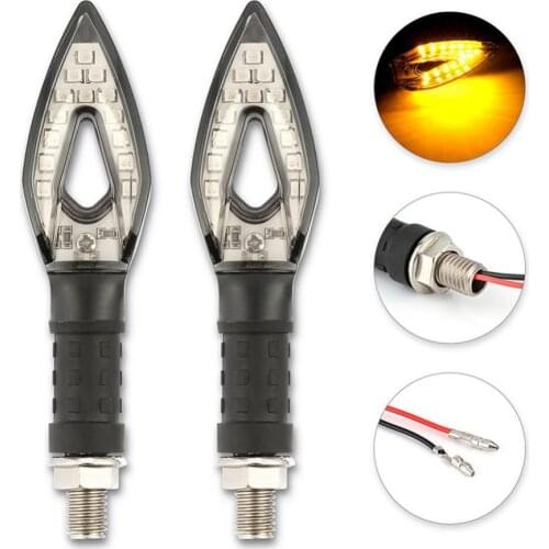 Waterproof 14SMD Flowing Light Rhombic Shaped Turning Indicator Signal Light