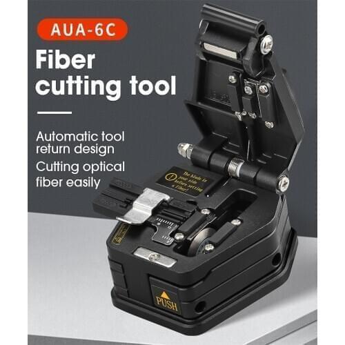 Fiber cleaver AUA-6C Cable Cutting Knife FTTT Fiber Optic Knife Tools 16 surface blade