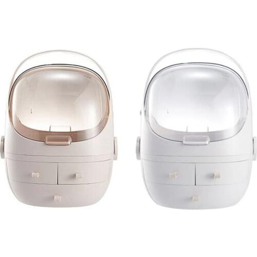 Cosmetics Storage Box Waterproof and Dustproof Bathroom Makeup Organizer Skin Care Jewelry Storage Drawer