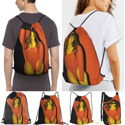 Riley Reid - Celebrity Women Drawstring Sackpack Gym Bags Men Outdoor Travel Backpacks For Training Fitness Swimming Bag