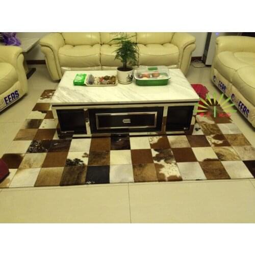 2018 free shipping 100% natural genuine cow leather tappeto camera da letto