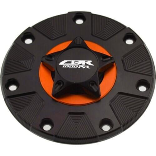 CNC Motorcycle Accessories Billet Fuel Tank Cover Gas Cap Petrol Covers For HONDA CBR1000RR FIREBLADE/SP2004-2019