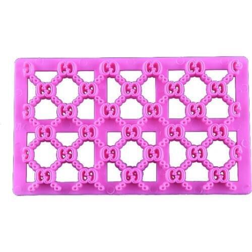 Fondant Cake Mold Party Rose Flower Vine Petal Emboss Paste Sugar Craft Border Biscuits Cookie Mould Kitchen Baking Decorating