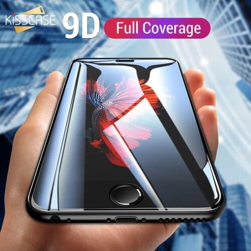 KISSCASE 9D Tempered Glass For Samsung Galaxy A5 2017 A8 A6 Plus 2018 HD Protective Glass For Samsung Note 10 A3 A520 A6 A8 2018