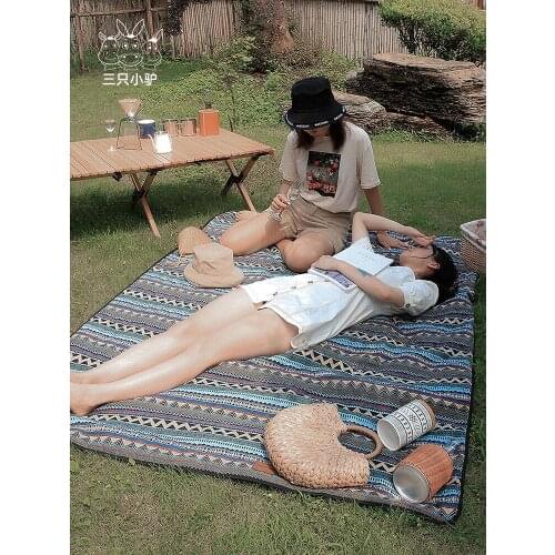 Picnic Mat Moistureproof Mat Thickened Outdoor Picnic Mat Portable Waterproof Picnic Cloth Picnic Blanket Outdoor Blanket