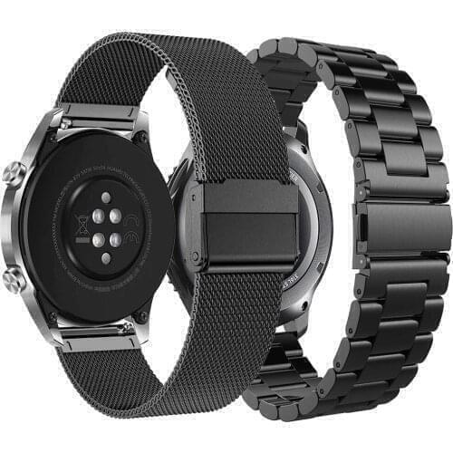 Metal Strap For Huawei Watch Gt2e Gt2 46mm 42mm Stainless Steel Bands Bracelet For Huawei Gt2e Gt2 46mm 42mm Accessories 22mm