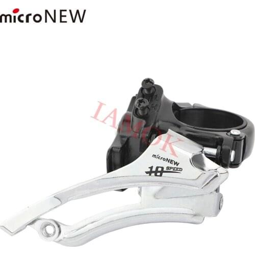 MicroNEW Bicycle Front Derailleur 7/8/9/10/11 Speed 31.8/34.9mm Iamok Dual-Pull Derailleurs Bike Parts