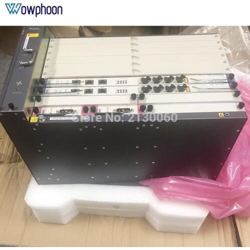 MINI Huawei MA5683T 1G OLT Fttb/Fttc/Ftth GPON EPON OLT (Chassis + 2xSCUN + 2xPRTE + 2x GICF )