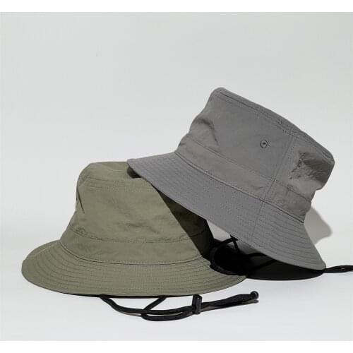 New Bucket Hat Outdoor Protection Waterproof Fisherman Hat Men Fishing Quick-drying Summer Hats for Women Sun Cap Gorro Gorras