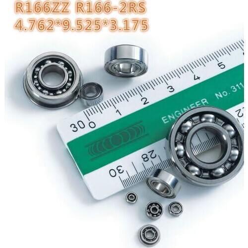 5pc Inch bearing R166ZZ r166-2rs dimensions 4.762*9.525*3.175 bearings for tranmition jmc