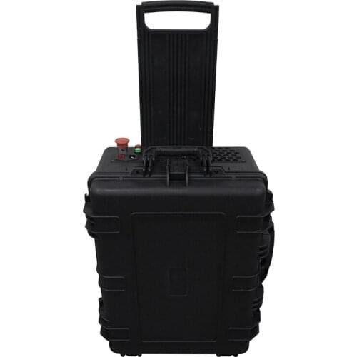 100W 200W JPT MOPA Fiber Paint Rust Removal Handheld Metal Laser Cleaning Machine for Rust Removal