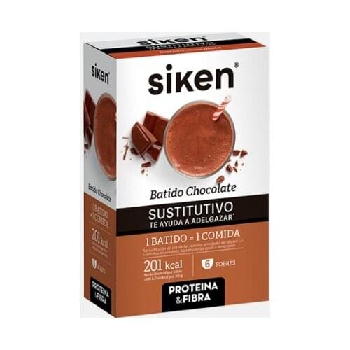SIKEN BATIDO CHOCOLATE SUSTITUTIVO 6 SOBRES