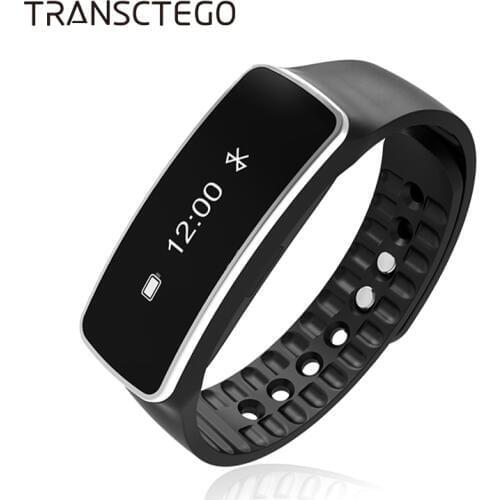 Transctego Smart Watch Fitness Bracelet Smartwatch Men Women tracker pedometer alarm clock Outdoor sport wristband