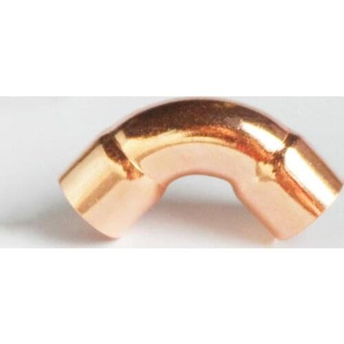 19mm Inner Dia Copper 90 Elbow Long Radius Scoket Weld End Feed Coupler Plumbing Fitting Water Gas Oil