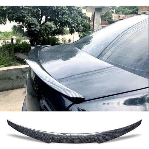 Trunk Spoiler Carbon Fiber Blade Style Car Refit Accessories Rear Wing For Mazda 6 2009-2015