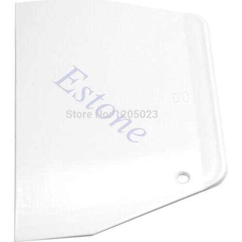 1pc Plastic Dough Scraper Pastry Butter Cutter Baking Cake Decorating Kitchen Tool