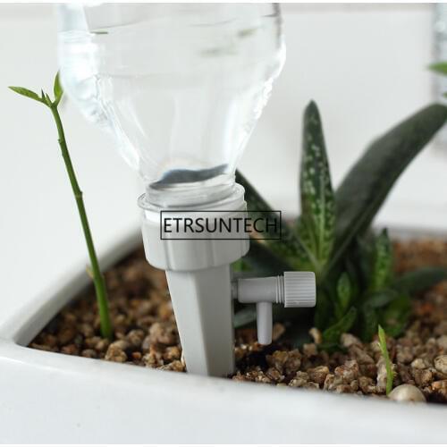 100pcs Self-contained Auto Drip Irrigation Watering Automatic Watering for Plants Flower Indoor Watering Equipments Household