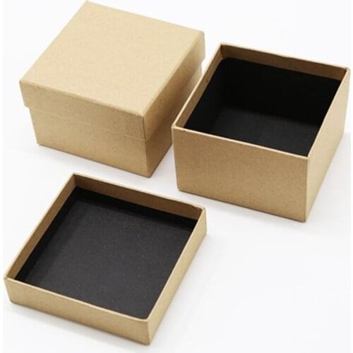 200pcs/lot Square Tie Silk Scarf Packaging Box 10.5x10.5cm Kraft Paper Neckerchief Scarf Packing Storage Cases Boxes Wholesale