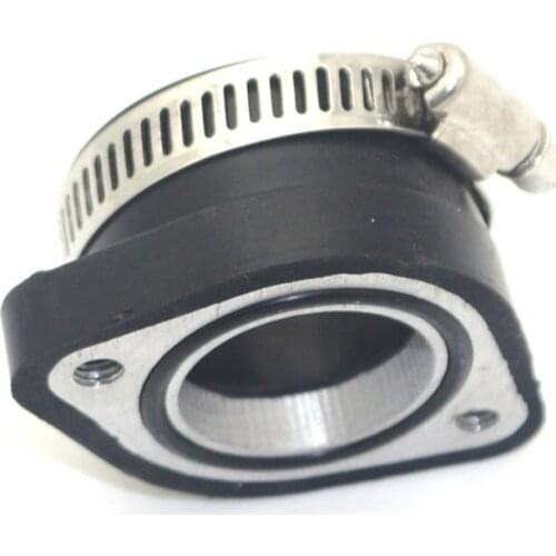 28mm Carb Flange Intake Adapter Portable Manifold Boot Rubber Pipe Flange For Mikuni VM24 Manifold Intake Part