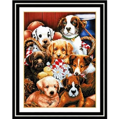 AB Special Diamond Painting Dogs DIY Cartoon Mosaic 5d Animals Beading Embroidery Kits Pictures of Rhinestones Sets 45 Colors