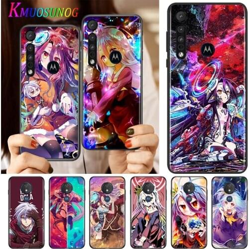 No Game NO life For Motorola G9 G8 G Stylus Power One Fusion Hyper Edge E7 E6 E6S 5G Plus Play Lite Phone Case