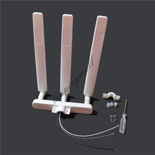 DJI Phantom 3 Standard 8dBi*2 + 10dBi WiFi Signal Range Extender Antenna Kit with Stand