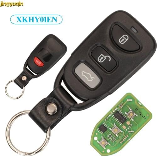 Jingyuqin 5pieces Xhorse XKHY01EN Wire VVDI Car Key For Hyundai VVDI2 Mini Key Tool 3+1 Buttons Universal Remote Control