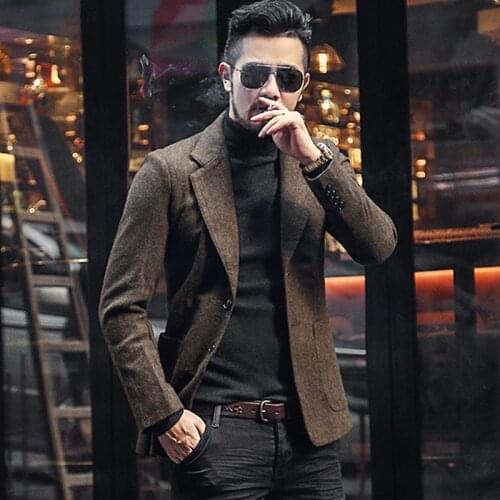 MIXLIMITED Men's Casual Blazers