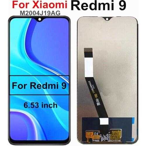 New 6.53" For Xiaomi Redmi 9 lcd Display Touch Screen Digitizer Assembly For Xiaomi Redmi 9 LCD M2004J19G Display