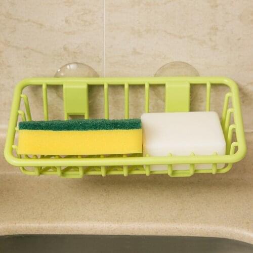 Kitchen Tableware Drain Storage Shelves Boxes Bathroom Strong Sucker Cosmetic Storage Racks Wall Storage Baskets