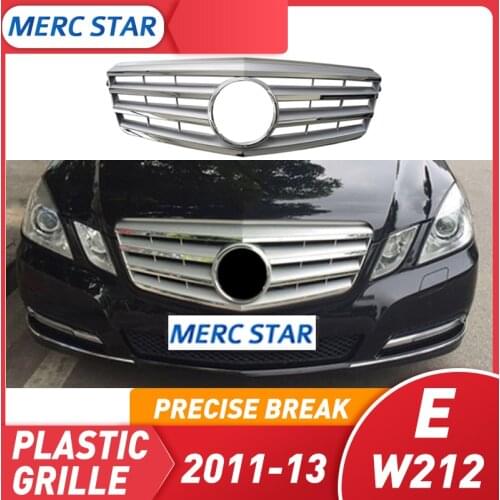 Front Bumper Grate suitable for Grille CLASS E W212 E250 E550 E350 E63 , without emblem