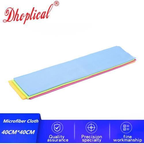 Microfiber cloth lens cloth 40cm*40cm 200GSM ,2pcs lens cloth eyewear cleaning cloth big size