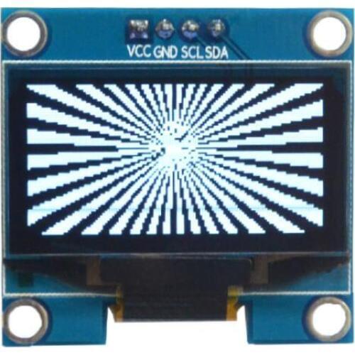 1.3 inch OLED display module white color 4 pin SH1106 IIC I2C interface 12864 LCD screen