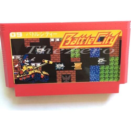 Battle City for 8 Bit Game Player Game Card for 60 PIN Cartridge Game Card
