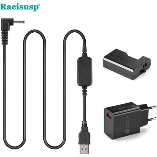 DR-E10 LP-E10 Fake Battery Charger Adapter ACK-E10 Power Bank USB Cable for Canon EOS 1200D 1300D 1500D X90 X80 X70 X50 T5 T6 T