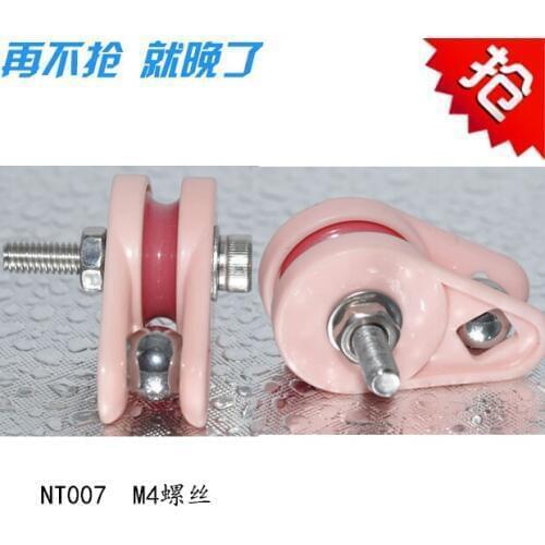 5 pcs NT007 anti-jumper with steel ball anti-jumper 4mm screw anti-jumper steel ball ceramic wire roller