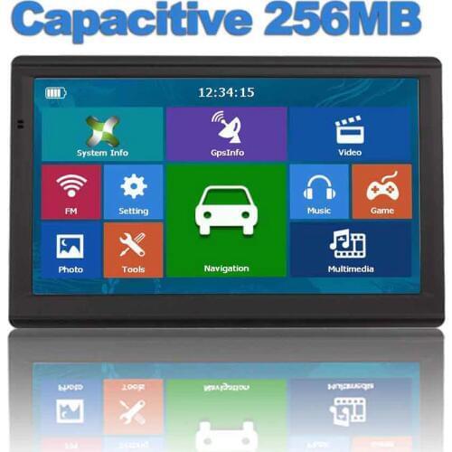 733L Oriana 7" HD 8G 256MB Capacitive Car GPS Navigation FM Bluetooth AVIN latest Europe Map Truck gps navigators