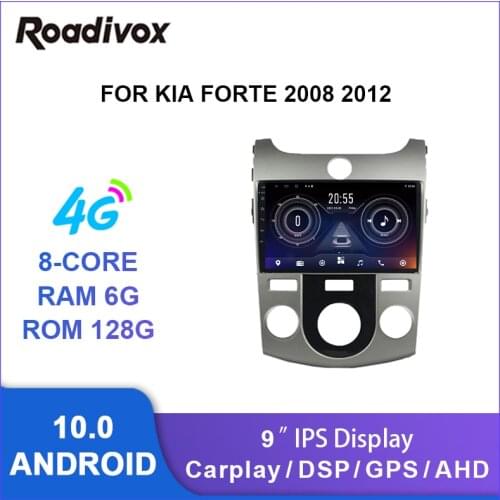 9" android 10.0 car radio video gps navigation player for KIA Forte(MT) Cerato 2 2008 2009 2010 2011 autoradio stereo head unit