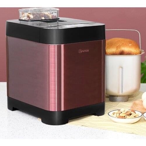 Donlim Fully Automatic Bread Maker Timing Dough Kneading Automatic Feeding Toaster Bread Machine Metal Body Breakfast Machine