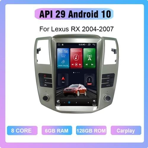 COHO For Lexus RX 2004-2007 Android 10.0 Octa Core 6+128G Gps Autoradio Car Multimedia Player Cooling fan