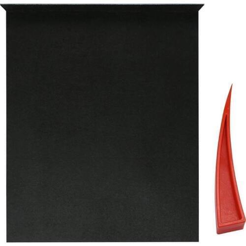 Paintless Dent Repair Tools Black Window Guard Protect with Felt Paintless Dent Removal Window Curve Wedge for Car Repair