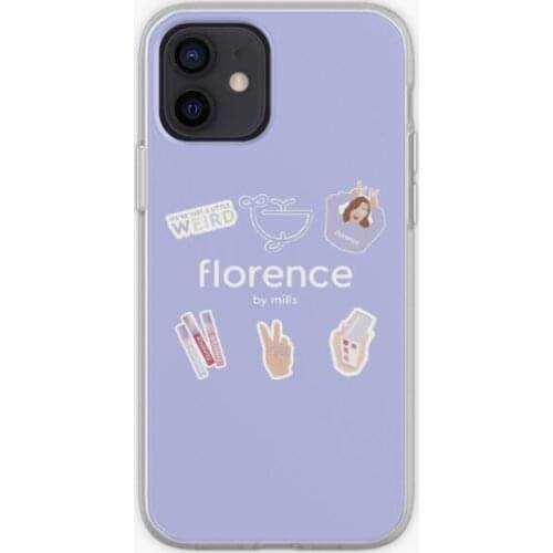 Florence By Mills Phone Case for iPhone X XS XR Max 5 5S SE 11 12 13 Pro Max Mini 6 6S 7 8 Plus Cover Pattern Photos TPU Print