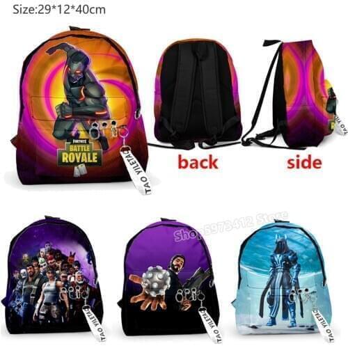 Fortnites Kid Backpacks Fortnights Schoolbag Fortress Night Student Book Bag Backpack Boy Girls Schoolbag Battle Royale Backpack