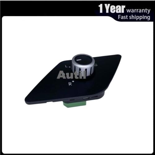 Electric Mirror Adjust Switch Rear View Mirror Control Knob Button For Volkswagen Jetta Vento Sagitar 16D959565B (10 PINS)