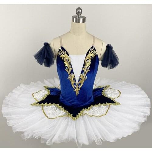 Robe Tutu de Ballet professionnelle pour adultes, robe de spectacle, jupe de la belle au bois dormant, Costume de danse pour
