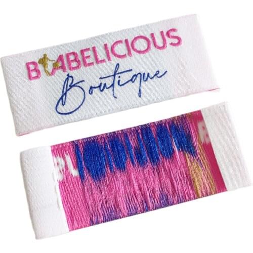 Good Price Sewing Custom Fabric Woven Labels For Garment