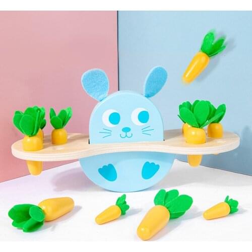 Balanced Perception Toys Wooden Logical Multifunctional Early Educational Learning Color Cognitive Skills