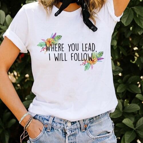 Gilmore Girls Classic Quotes Tshirt Where Where You Lead I Will Follow Cute Shirt