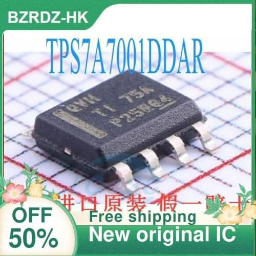 1-20PCS TPS7A7001DDAR QVH SOP8 TI TPS7A7001 Voltage Drop Linear Regulator Chip IC