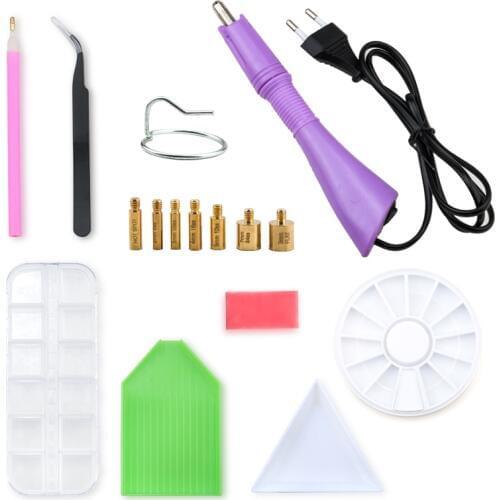 Best Rhinestone Tool Summary Tweezer/picking pen/tray /hot fix Applicator DIY Accessories